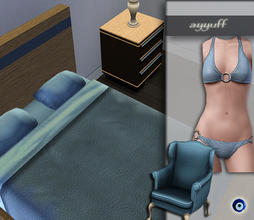 Sims 3 — Leather 03 by ayyuff — 