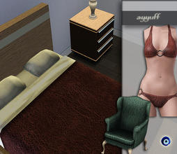 Sims 3 — Leather 04 by ayyuff — 