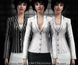 Sims 3 — UM Vince Inspired Blazer by UM_Creations — Back in the game with a brand new blazer available from young adult