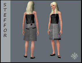 Sims 3 — steffor first mesh skirt by steffor — this is my first mesh skirt, I bought the same skirt for me and I think my