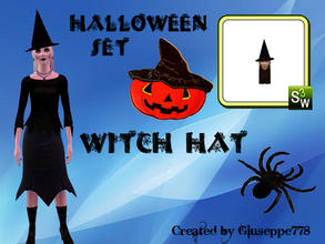 Sims 3 — Witch Hat by Giuseppe778 — 31 October is Halloween, celebrate this holiday to your sims with this set of 3