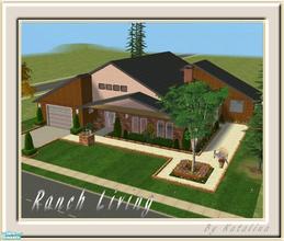 Sims 2 — Ranch Living by katalina — Looking for a stylish contemporary home? Look no further because this ranch home is