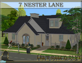 Sims 2 — 7 Nester Lane by hatshepsut — A small and comfortable home, ideal for a couple or small family starting out.