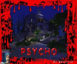Sims 2 — PSYCHO by katalina — This spooktacular second empire house is from the 1960 movie called Psycho which made it
