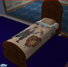 Sims 2 — Beach Nursery-Brown Boys -bed by ead425 — 