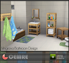 Sims 3 — Vingrona Bathroom Design by cemre — 