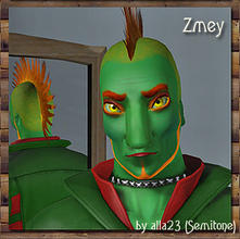 Sims 3 — Zmey Gorinich by Semitone — The person from Russian tales. He is a Dragon with three, six or twelve heads. If