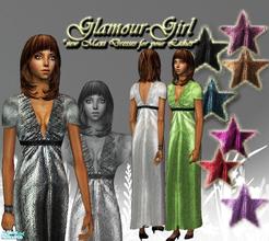 Sims 2 — SO_Collection_239 by Sophel21 — Glamorous maxi dresses for your ladies - with glitter effect (lurex threads) -