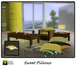 Sims 3 — Sweet Pillows  by mensure — Sweet Pillows for your livingrooms, bedrooms and your homes...
