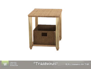 Sims 3 — Tradewinds End Table by TheNumbersWoman — Can't get much better than this for the price. By Ricci2882 at TSR.