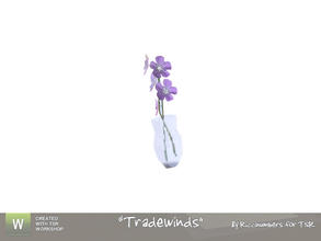 Sims 3 — Tradewinds Flowers by TheNumbersWoman — Some cuttungs from your nice neighbors graden. They feel sorry for you