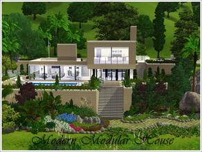 Sims 3 — Modern Modular House by denizzo_ist — 
