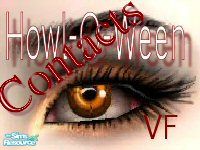 Sims 2 — VF Howl-O-Ween Contacts 10 by fortunecookie1 — Here are my VF Howl-O-Ween Eye Collection made into contacts as