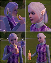 Sims 3 — Elf Ears as accessories by MelissaMel — This elf ears is an accessories and based on earrings. You can recolor