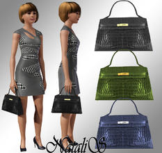 Sims 3 — -FREE- NataliS handbag001-1 by Natalis — New mesh. Two channel for recolor.