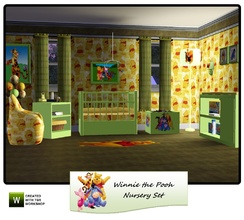 Sims 3 — Winnie the Pooh Nursery Set by mensure — Winnie the Pooh Nursery Set by mensure.