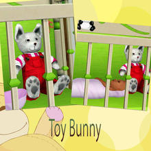 Sims 3 — Toy Bunny by Greda — Toy stuffed animal Bunny