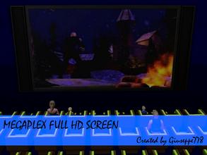 Sims 3 — Megaplex Full HD Screen by Giuseppe778 — Megaplex Full HD Screen Created by Giuseppe778 TSR-TSRAA You can use