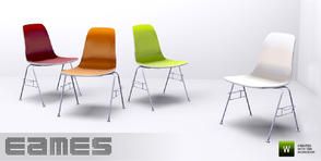 Sims 3 — Eames Chair 3 by n-a-n-u — Day 3 comes next! Today with a really practical chair also by the Eames couple...