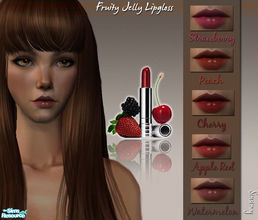 Sims 2 — Jelly Fruity Lipstick  by Simsimay — Jelly Fruity Lipstick For Your Sims