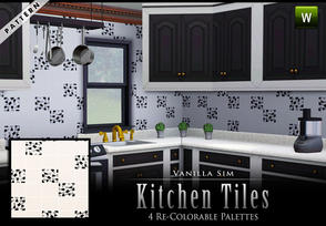 Sims 3 — Kitchen Tiles by Vanilla Sim — Perfect for Kitchen or Bath