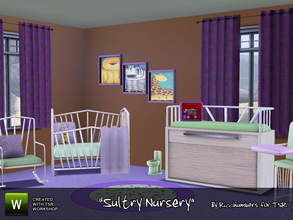 Sims 3 —  Sultry Nursery by TheNumbersWoman — This is a request for a makeover of one of my Sims 2 sets. I hope this