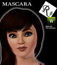 Sims 3 — Ultra Mascara and Eyeliner (Costume catagory) by Rosaleena — Ultra Mascara and Eyeliner. I have placed this