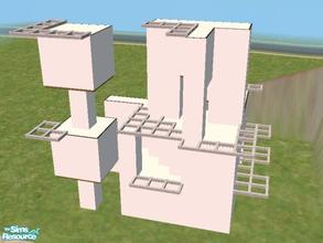 Sims 2 — Modern Building by cameron4459 — This building takes modern to a new level! It looks like it is a masterpiece,
