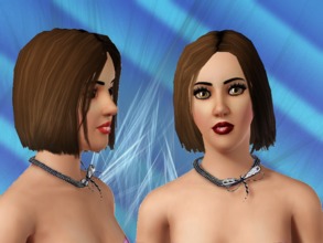 Sims 3 — Short hair by keram25 — This is my first hair mesh. Straight, short hair are great I think ;) 