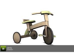 Sims 3 — Unisex Nursery Tricycle by Angela — Unisex nursery Decorative Tricycle. Made by Angela@TSR (2009) Please don't