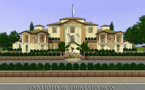 Sims 3 — University Of Coolestpcdfan by coolestpcdfan — Fine Arts And Design University Of Coolestpcdfan The Heart Of Art