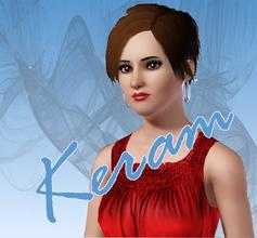 Sims 3 — Cutcircle earrings by keram25 — Earrings! For young adults and adults female. Model info: top - lianasims3.net