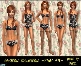 Sims 2 — Fashion Collection - part 99 - by BBKZ — Available as undies for YAs/adults. Maternity friendly (please read