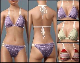 Sims 3 — JP33 Bikini Top by juttaponath — Bikini Top for adults and young adults.