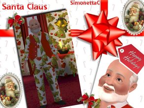 Sims 3 — Santa Claus by SimonettaC — Santa is very kind and friendly. He is quite handy too and loves to make toys in his