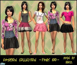 Sims 2 — Fashion Collection - part 100 - by BBKZ — Based on real Forever 21 Ballet Collection. Available as