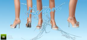 Sims 3 — High heel shoes by keram25 — High heel shoes For female teens! Recolorable! Non-replacement 