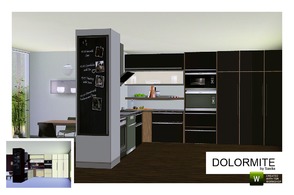 Sims 3 — Dolormite Kitchen by Sasilia — Set contains: 2 counters, 2 cabinets, chair, column, cookerhood, lamp, microwave,