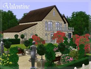 Sims 3 — Valentine by Midnight222 — Fall in love with this French inspired home with its beautiful surrounds. Lush formal