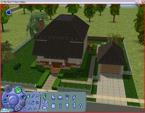 Sims 2 — Archie Bunker\'s home by pink77punk — This house is based on the house in the 70\'s TV show \"All in the
