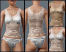 Sims 3 — JP71 Transparent Tank by juttaponath — Transparent tank for adults and young adults.