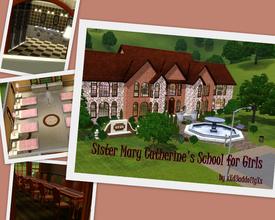 Sims 3 — Sister Mary Catherines School for Girls by xxd3addo11yxx — Founded in 1987, Sister Mary Catherines School for
