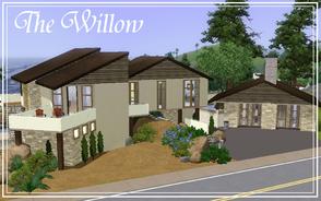 Sims 3 — The Willow by Midnight222 — Step into this beautiful home with guesthouse and be amazed at the wonderful use of