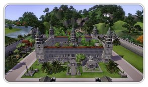 Sims 3 — Hindus-Thailand Towers by moschino_K — This set includes 3 towers.