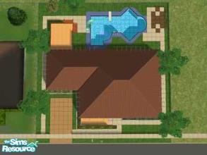 Sims 2 — 6 Glendale Terrace by simboy161 — This lot is relatively similair to the others, but it has a swimming pool and