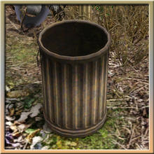 Sims 3 — Empty trashcan by Cyclonesue — Empty trashcans are a dull necessity. By Cyclonesue for TSR TSRAA