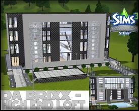 Sims 3 — Da Brixx - High End Loft  by MrDenue — This ultramodern Loft is perfect for your stylish sims! It has many big