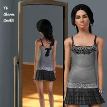 Sims 3 — TF Glamz Outfit by trunksgirl101 — TF Glam Modern outfit for any occasion.