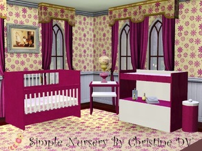 Sims 3 — Simple Nursery Set by cm_11778 — This is a mesh of mine from the Sims 2 converted for the Sims 3. There are