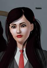 Sims 3 — A Brunette by Valuka — Brunettes character
